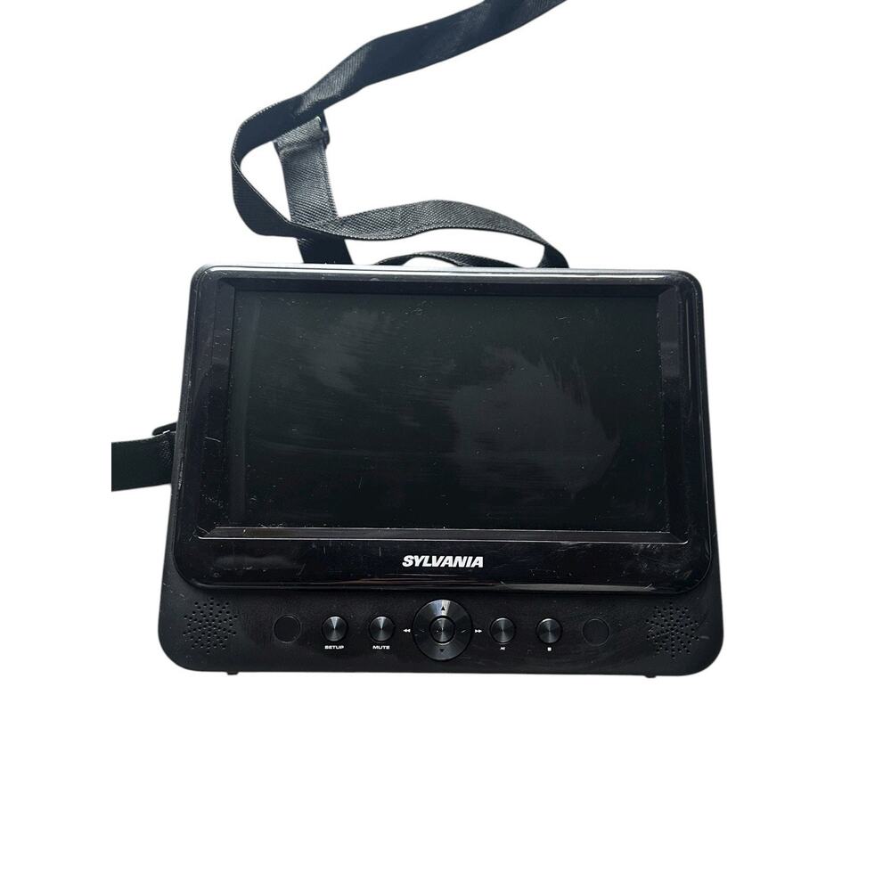 ONE SYLVANIA SDVD7750 7" Portable DVD Player - Black